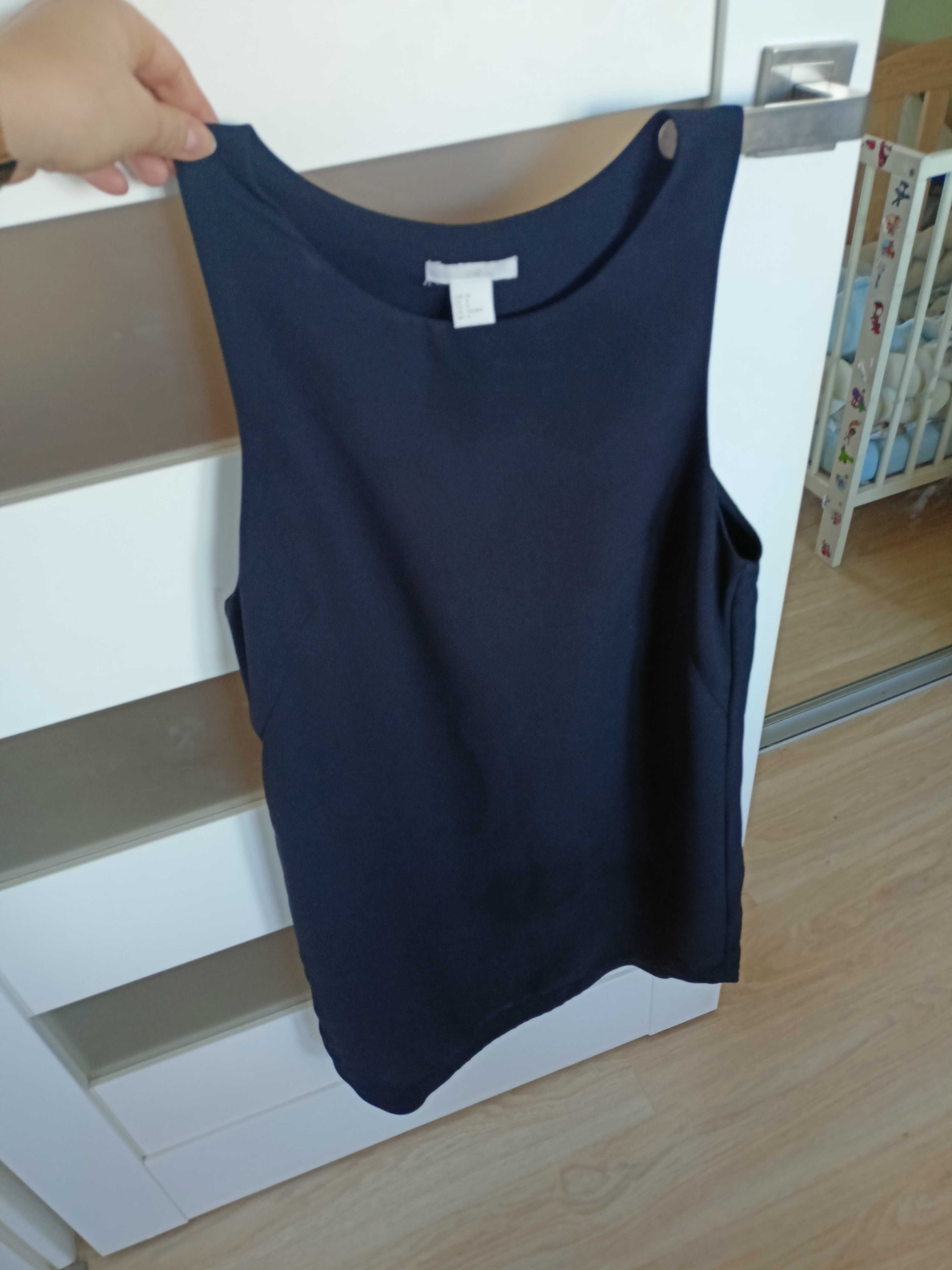 Elegancka sukienka, mała czarna H&M rozmiar M