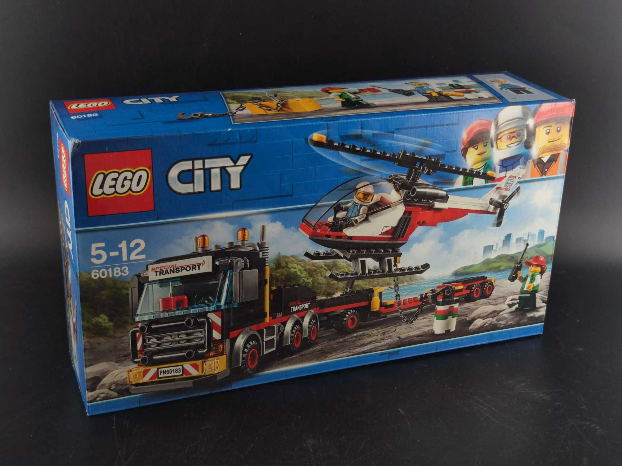 LEGO city 60183 Transport ciężkich ładunków - Nowy Oryg Zapakowany