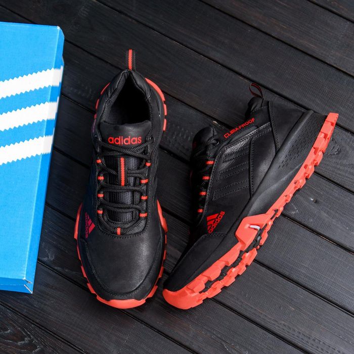 Кроссовки на каждый день мужские кожаные Adidas демисезонные