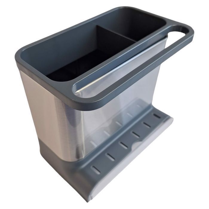 Organizer przybornik do zlewu ze stali nierdzewnej