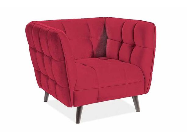 Fotel tapicerowany, wypoczynkowy do salonu CASTELLO | Signal Meble