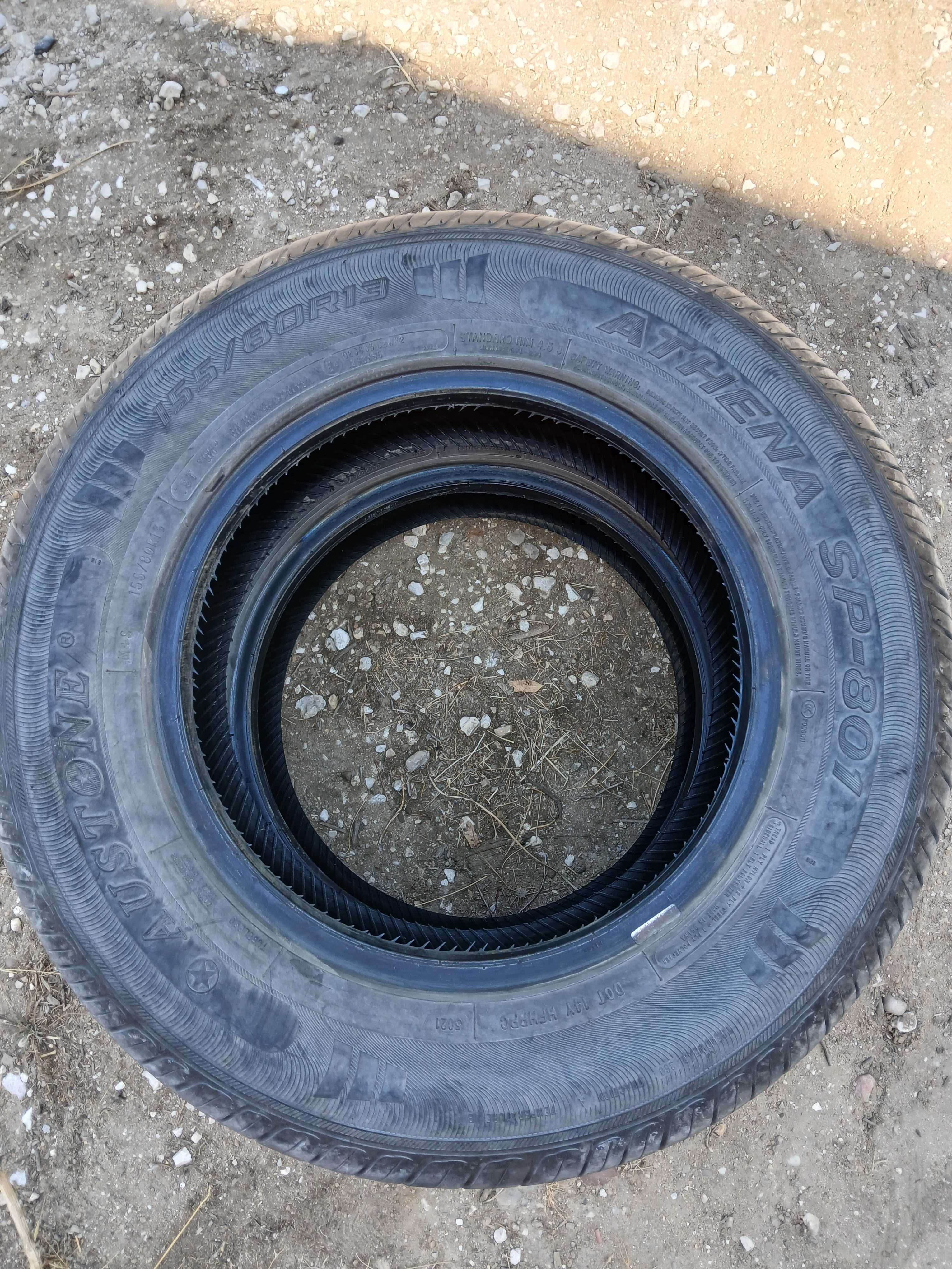 Pneus semi novos 155/80 R13 2 pares 70€ o par