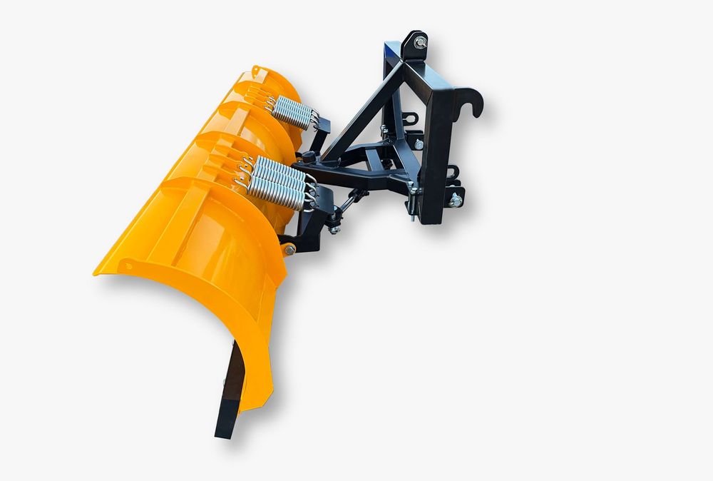 Pług śnieżny do wózka widłowego, ładowarki, ciągnika, TUZ, Euroramka