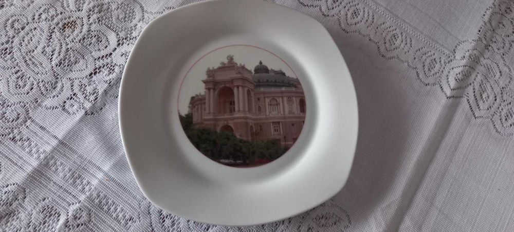 Тарелка, блюдо 25 см "Оперный театр"