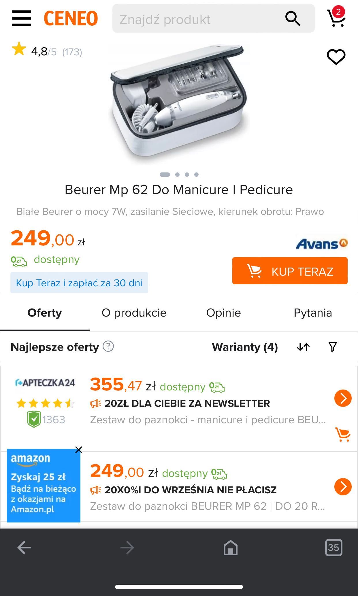 Beurer Mp 62 Do Manicure I Pedicure