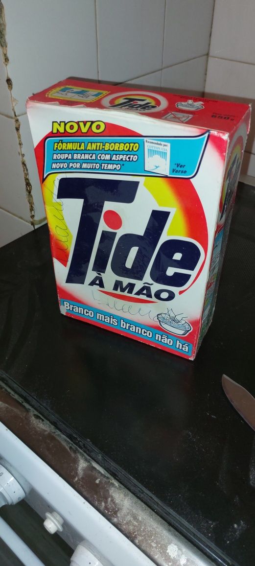 Tide 28ANOS Detergente roupa mão Ano 1995 Original Entrego em Alfragid