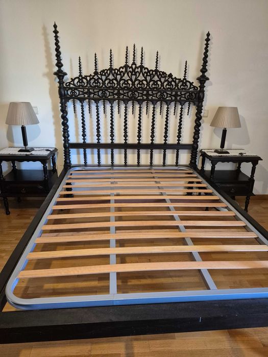Mobília de quarto antiga estilo Luís XIV