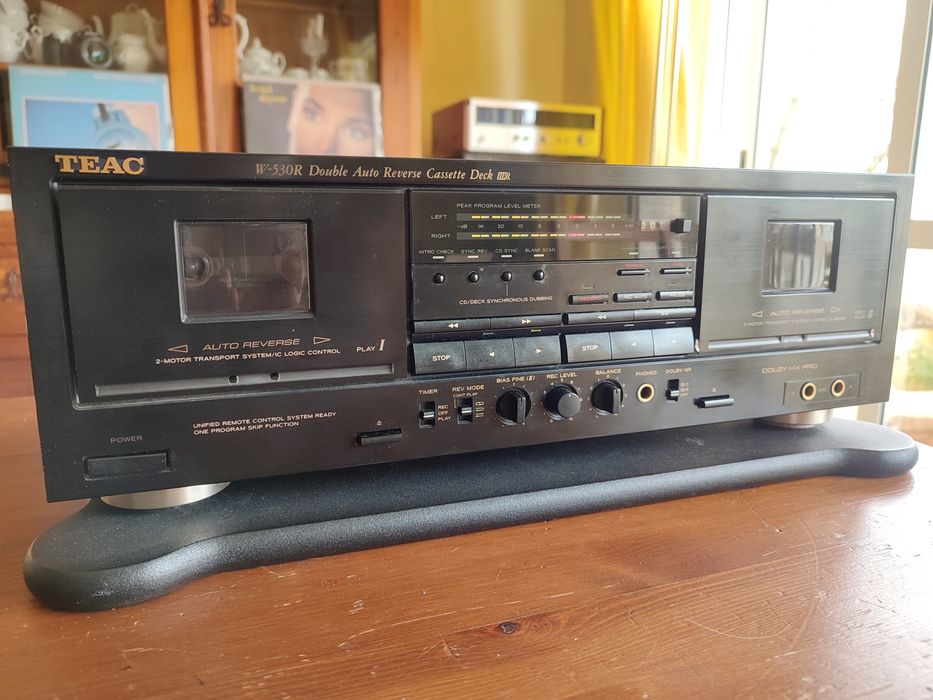 TEAC W-530R Deck de Cassettes Duplo Impecável