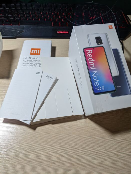 Xiaomi redmi note 9 pro 6. 128gb