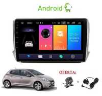 (NOVO) Rádio 2DIN 10.1" Polegadas • Peugeot 208 • 2008 • Android GPS