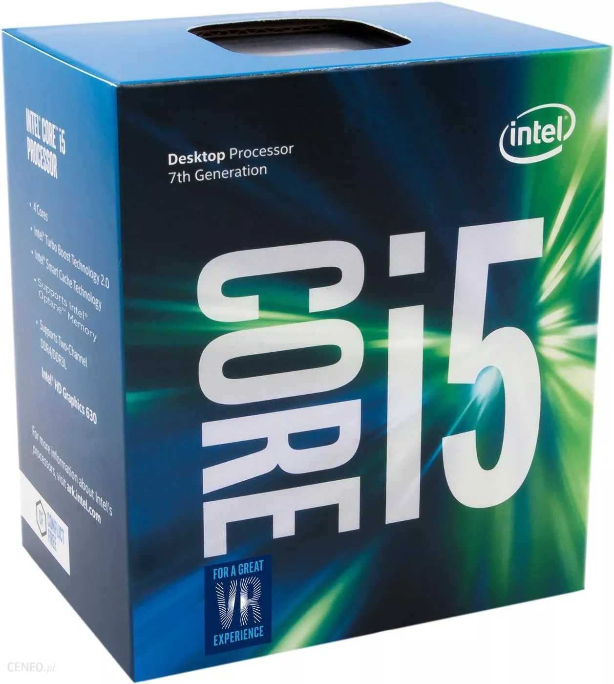 Procesor i5-7400, 3GHz, 6 MB+ chłodzenie Intel