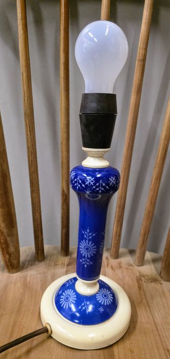 Ceramiczna lampka nocna lata 70-80 te  PRL