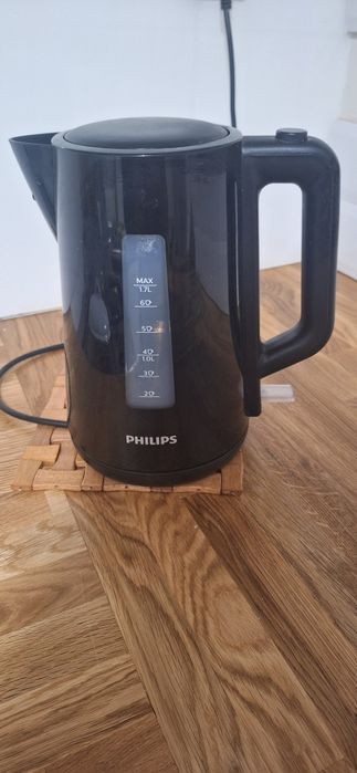 Czajnik elektryczny philips czarny 2200W 1,7 L