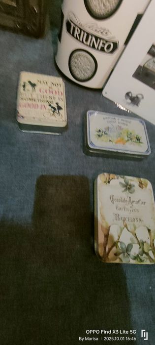 Latas antigas vários temas