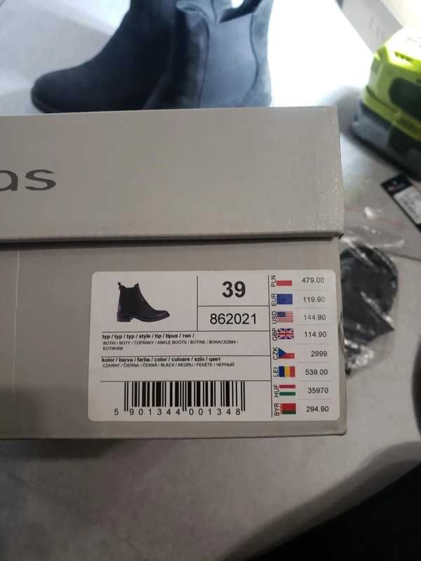 Damskie Botki Wojas - stan bardzo dobry!