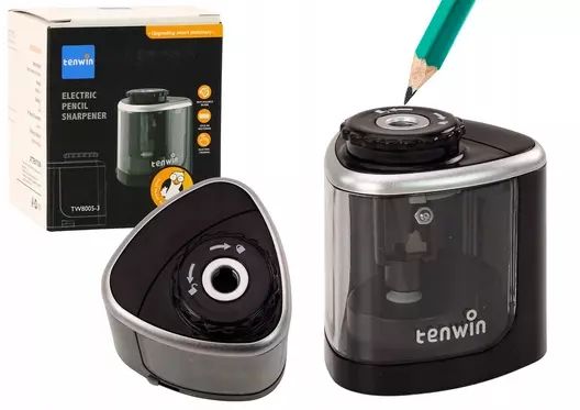 Temperówka elektryczna czarna. Leantoys