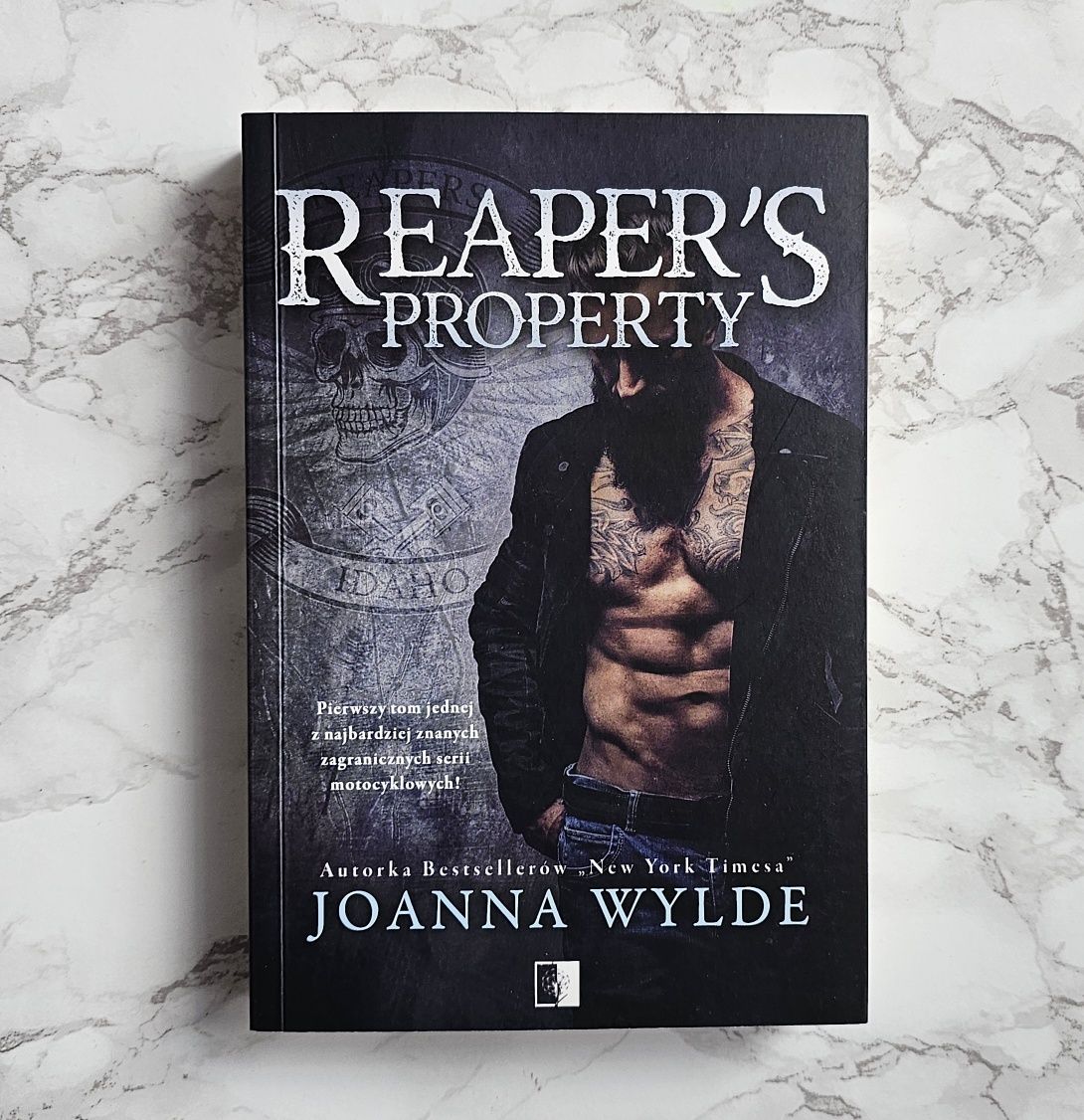 Książka "Reaper's property" Joanna Wylde.