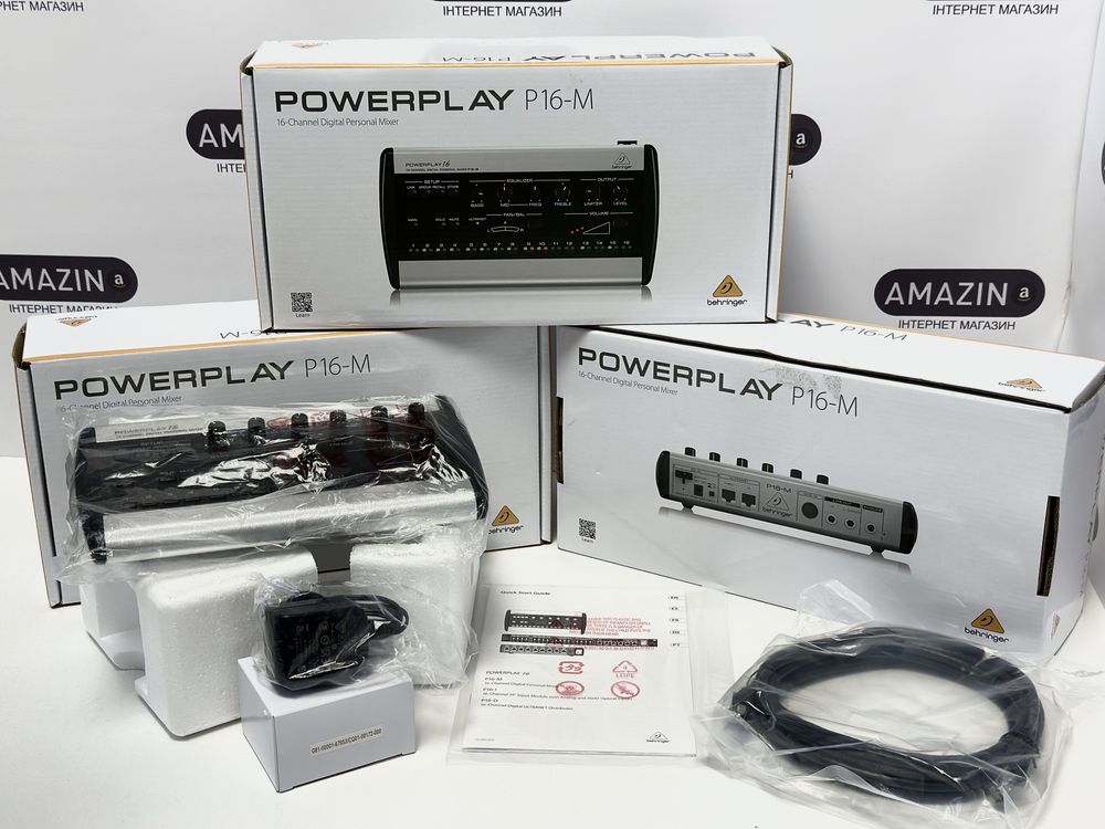 Новий Цифровий мікшерний пульт POWERPLAY P16M Behringer Новий Мікшер