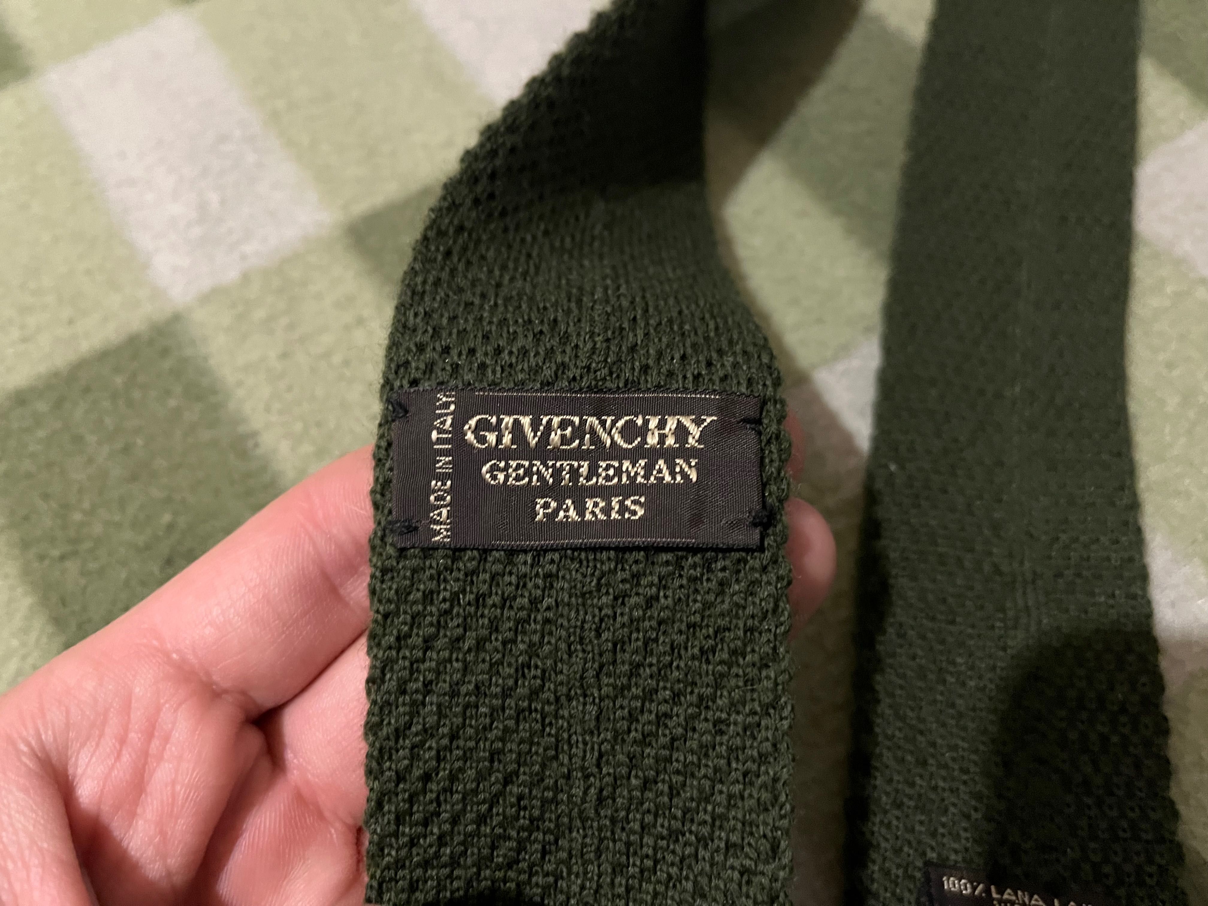 Галстук 70х годов Givenchy Gentleman Paris (made in Italy)