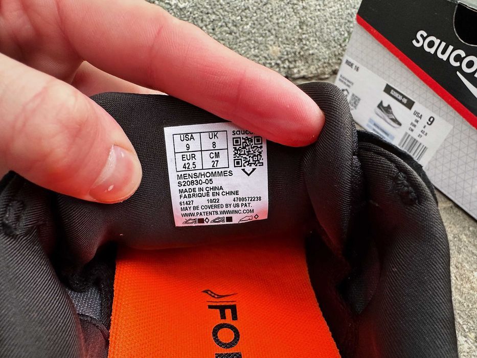 Мужские кроссовки для бега Saucony Ride 16 20830-05s Оригинал