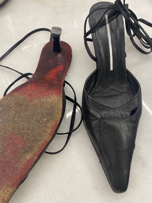 Sandalias de aoertar à perna T.35