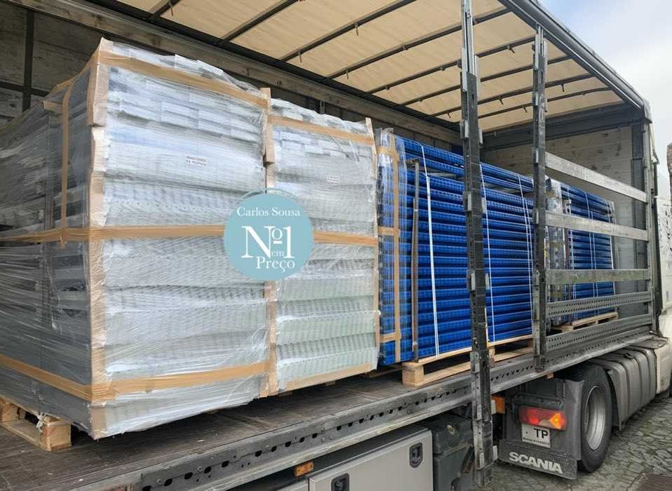 Estantes picking Novas para carga ligeira/média em várias medidas.