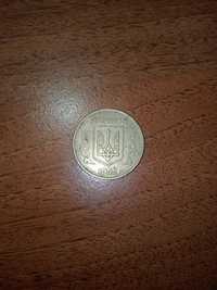 Продам 50 копійок 1992 року 1АГс, трапеция, средняя насечка