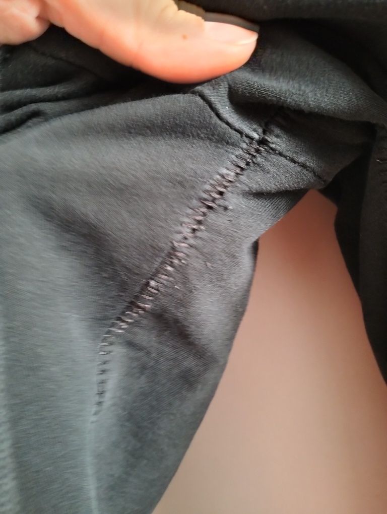 Dresy adidas spodnie damskie czarne z różowym logo