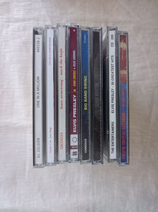 Lote 19 CDs, jazz, rock e coletania