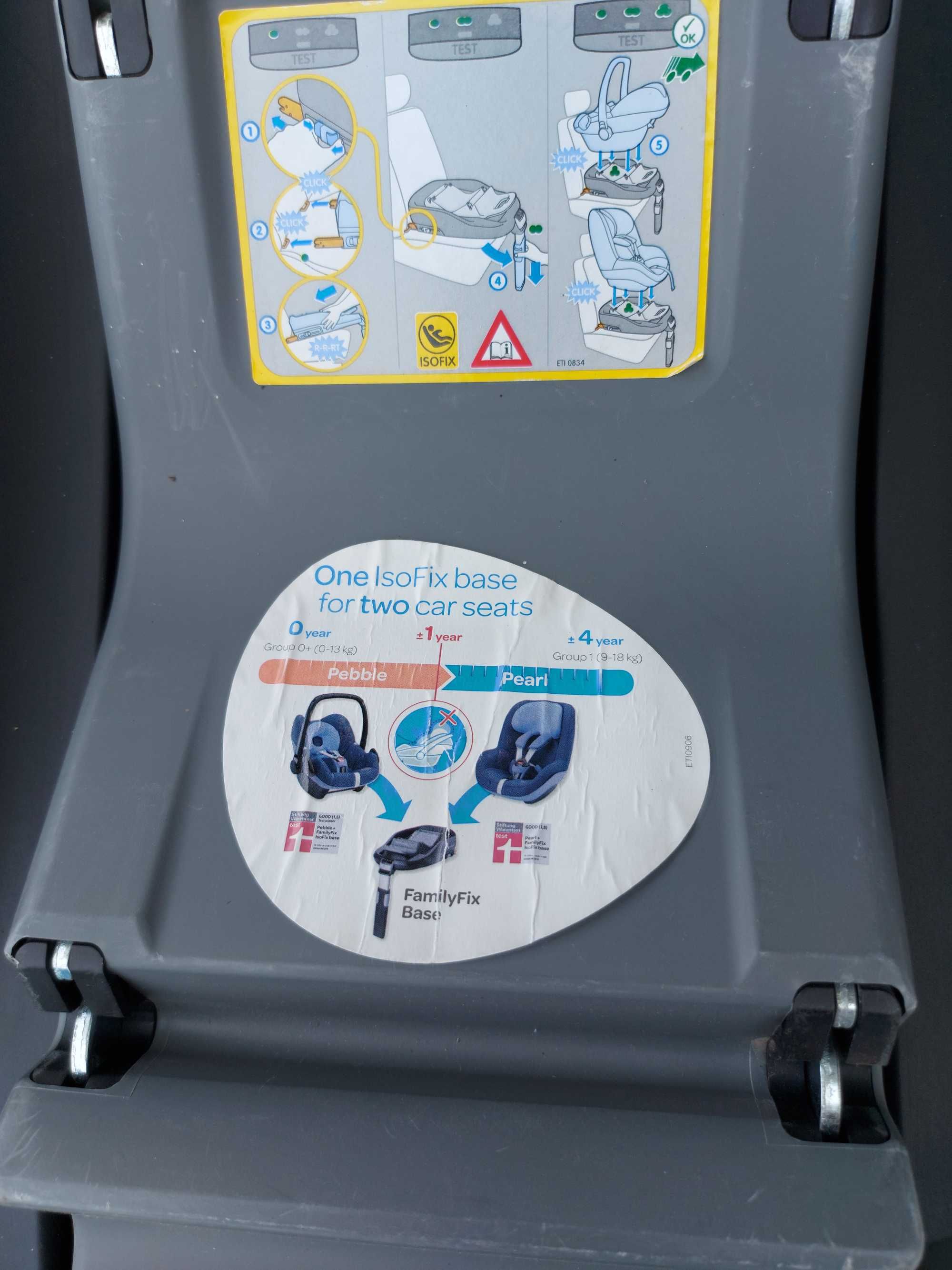 Base isofix e ovinho