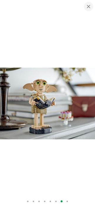 Конструктор LEGO Домовий ельф Доббі. Harry Potter. Новий. Оригінал