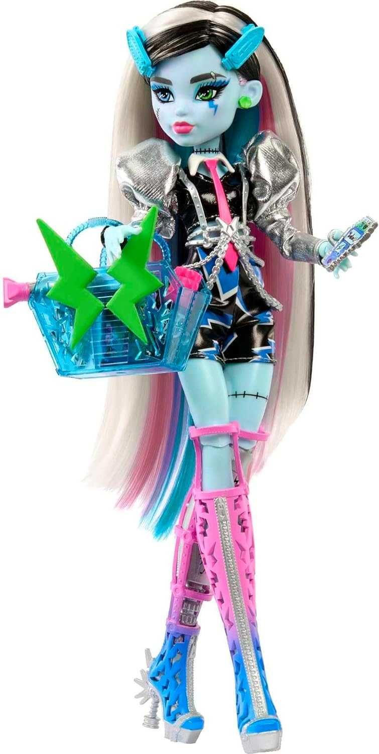 Лялька Monster High,Amped Frankie Stein Rockstar з інструментальними