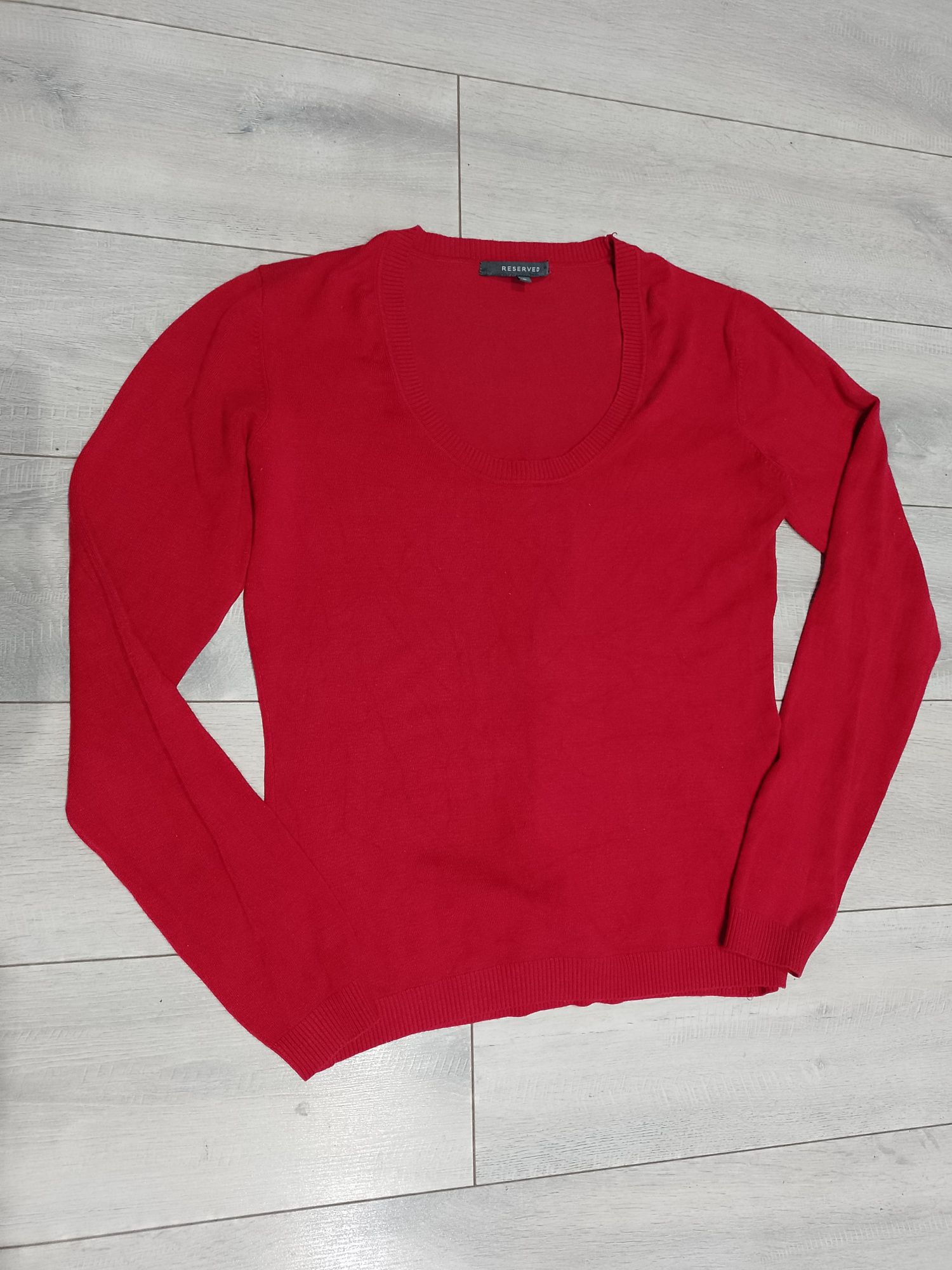 Sweter sweterek damski Reserved L/40/12 z dekoltem półokrągłym
ciemny