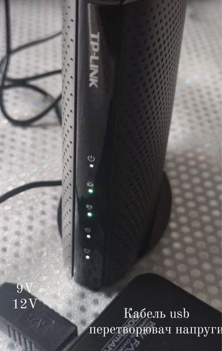 Кабель для роутера перетворювач напруги 12V