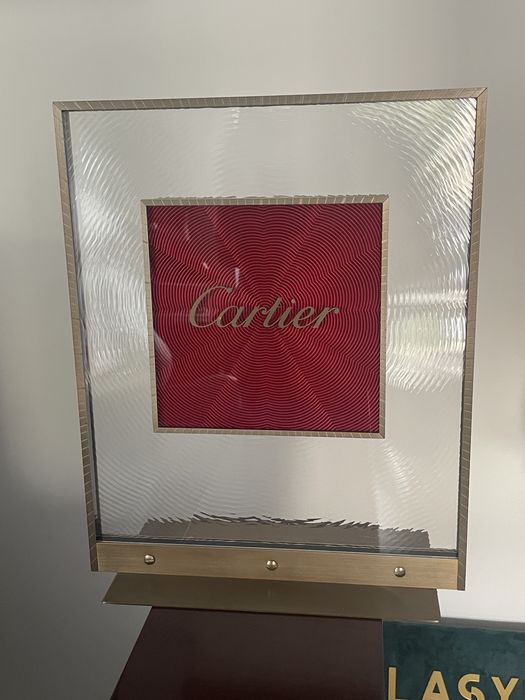 Cartier dekor ekspozycja dla kolekcjonera zegarków unikat