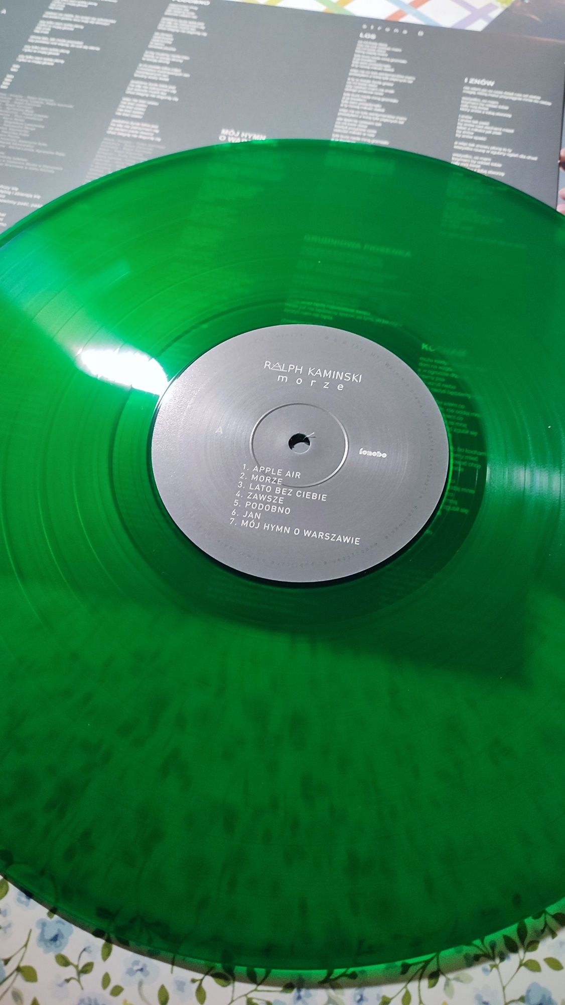 Płyta winylowa LP Ralph Kamiński - Morze   green vinyl