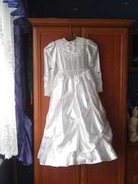 Sukienka biała komunijna