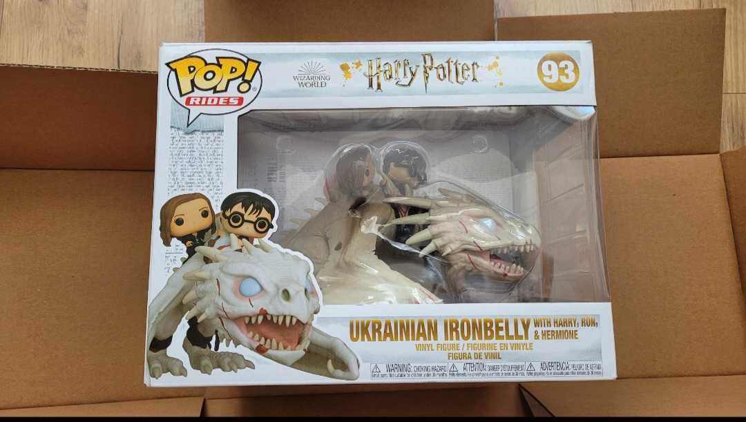 Figurka FUNKO Pop Harry Potter Harry, Hermione & Ron dragon