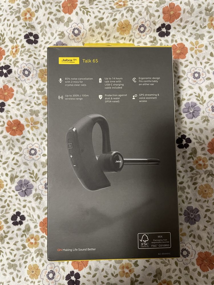 Bezprzewodowy zestaw słuchawkowy Bluetooth 5.1 Jabra Talk 65