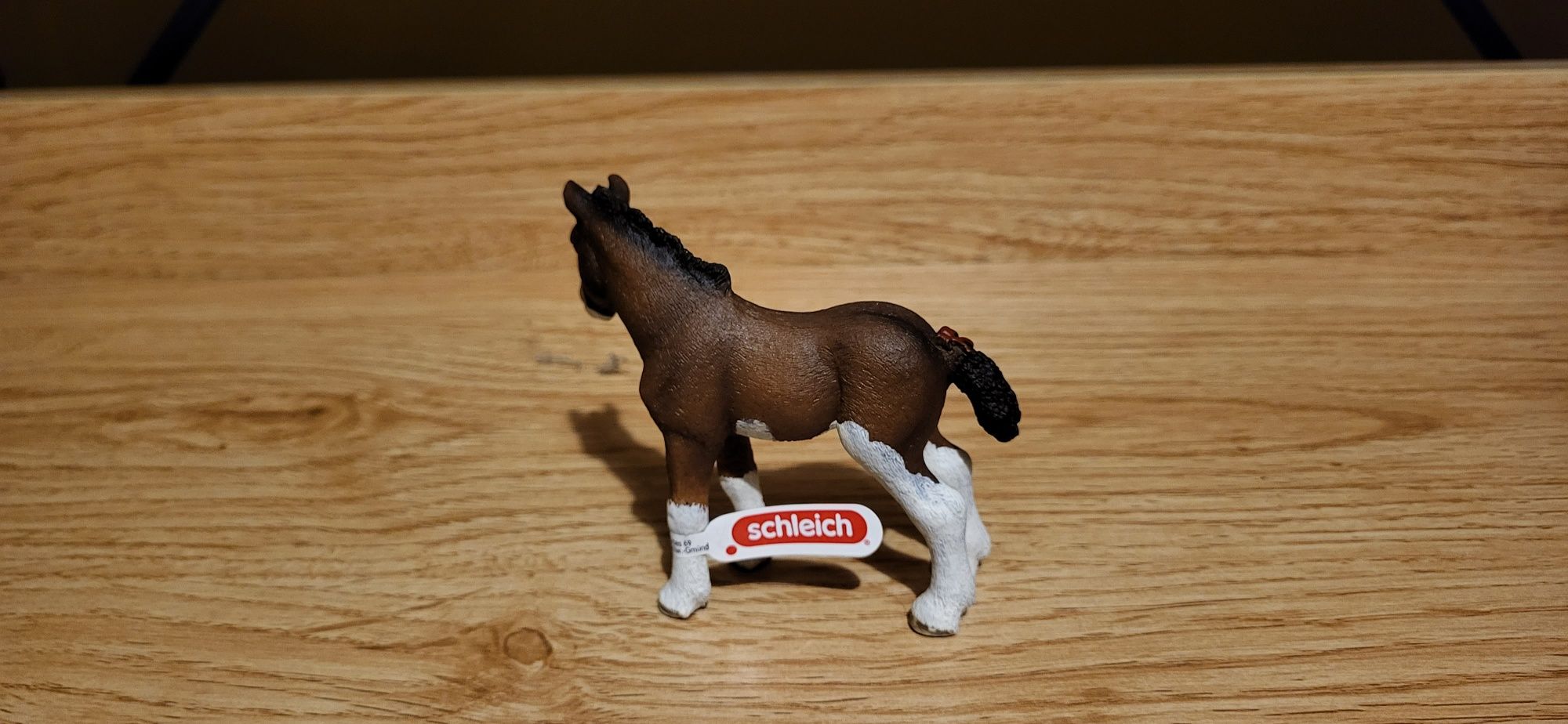 Schleich koń clydesdale źrebię figurki model z 2015 r.
