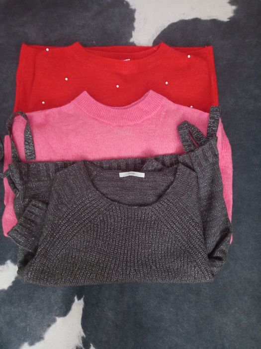 Zestaw 3 swetrów damskich