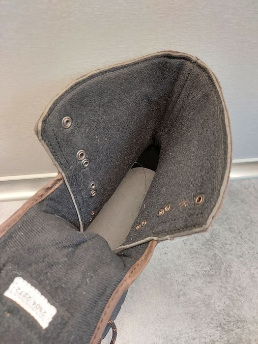 Śniegowce Snow Adventure 7 roz.34,5 skóra naturalna, zamsz