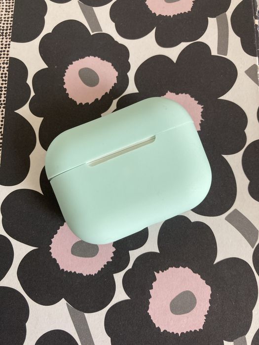 Silikonowe miętowe etui case do Airpods Pro 1 i 2