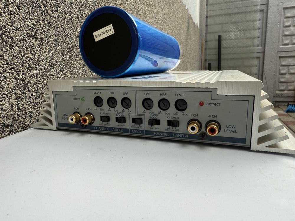 Wzmacniacz car audio Magnat classic 360 4x140w kondesator