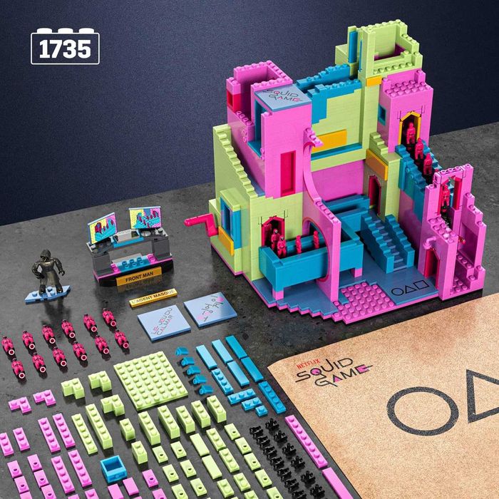 Іграшка Конструктор Гра в кальмара MEGA Squid Game Mattel HYL45