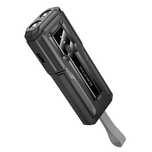 Power Bank 10000mAh BJ54 Graceful - USB + Typ C - QC 3.0 PD 20W czarny