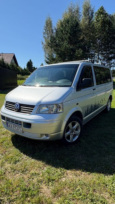 VW T5 CAMPERVAN 2,5 TDI automat 4 osobowy specjalny kempingowy