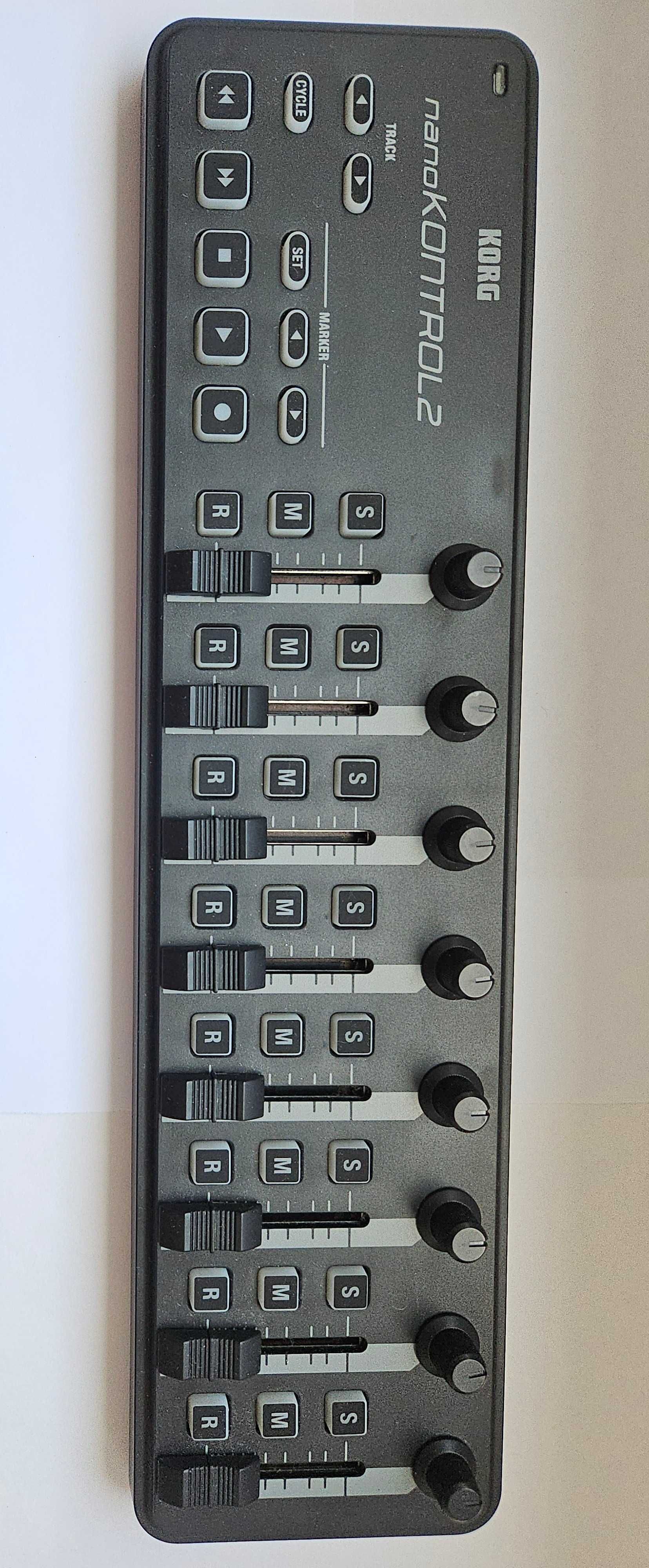 Korg nanokontrol2 + Korg nanopad2 - zestaw 2 kontrolerów MIDI