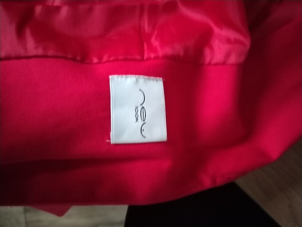 Żakiet, marynarka kolor czerwony New Look roz S