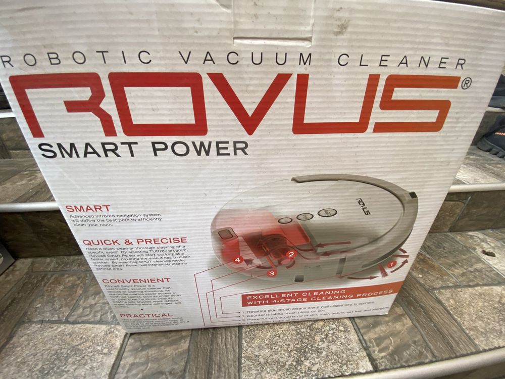 Пылесос робот Rovus Smart Power S570